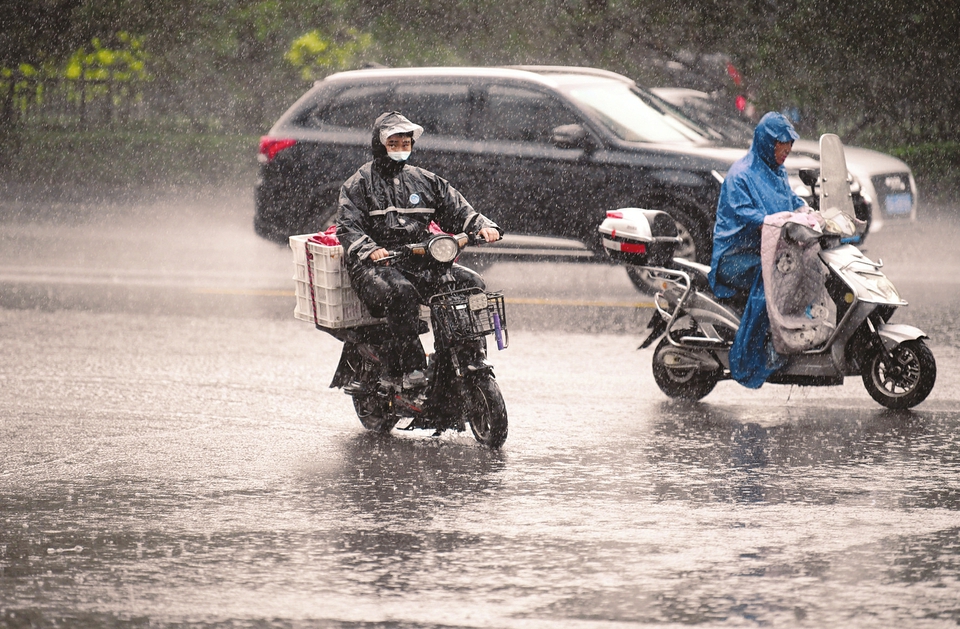 太原迎来强降雨天气