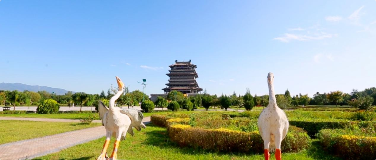 登鹳雀楼，观大河奔流