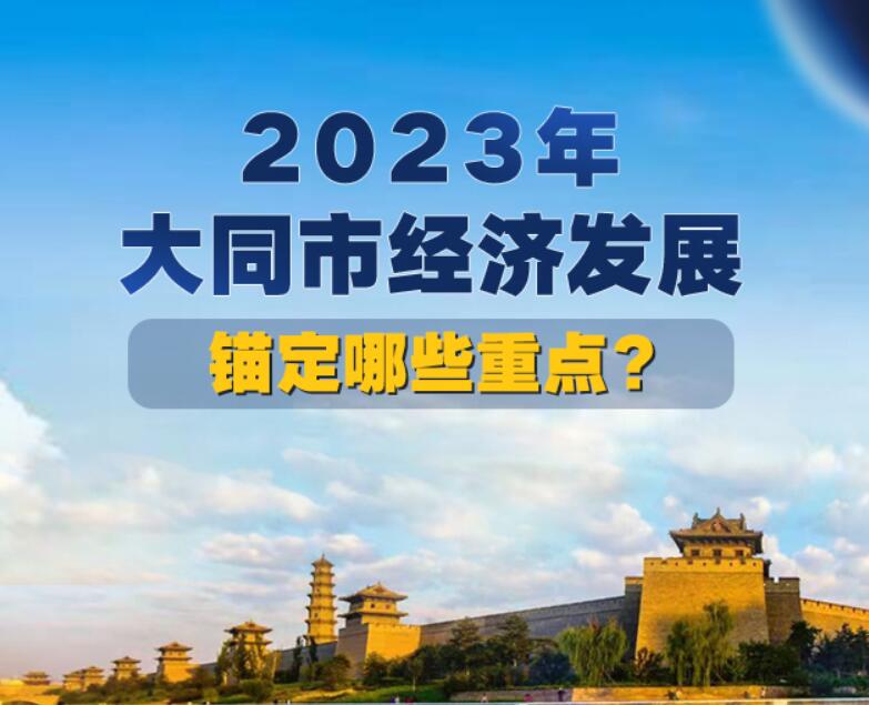 2023年，大同市经济发展锚定哪些重点？